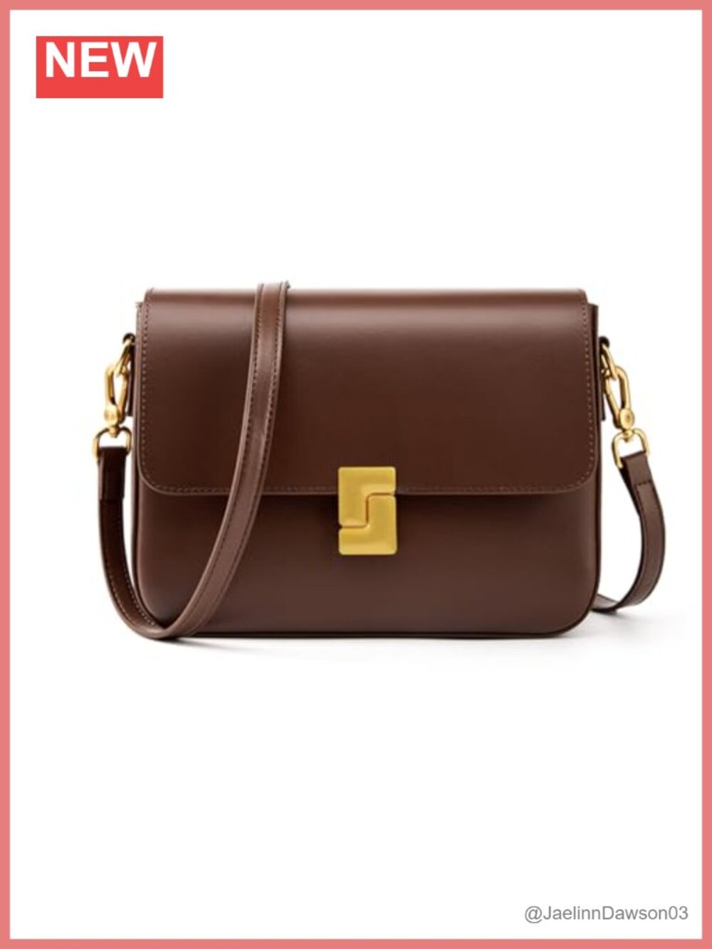 Genuine Leather Crossbody Shoulder Handbag for Women